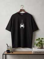 Spider Graphic Oversized T-Shirt – Unisex | Black