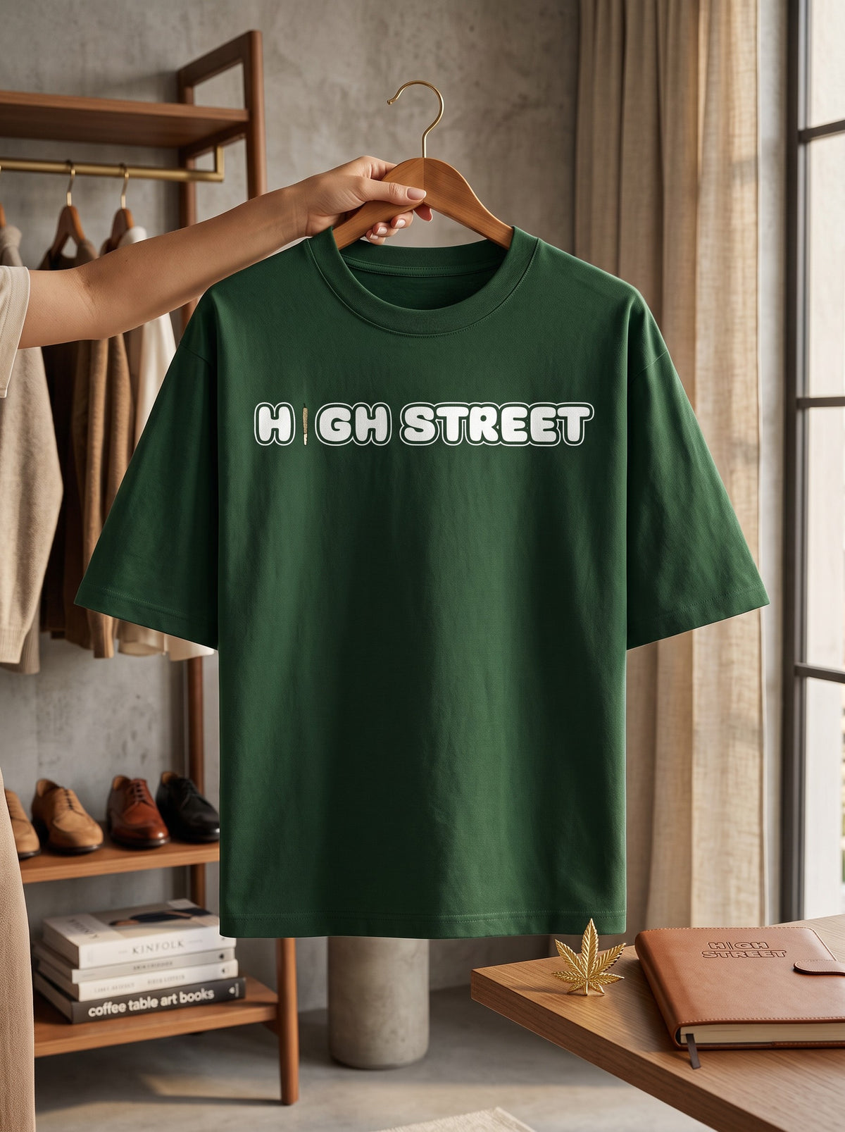 Highstreet Unisex Oversized Classic T-Shirt –