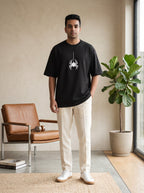 Spider Graphic Oversized T-Shirt – Unisex | Black