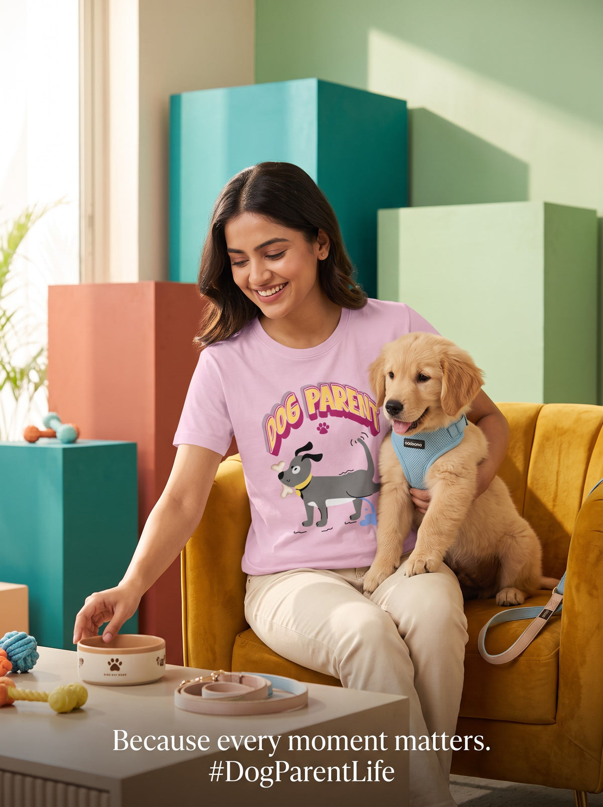Dog Parent Unisex Graphic T-Shirt