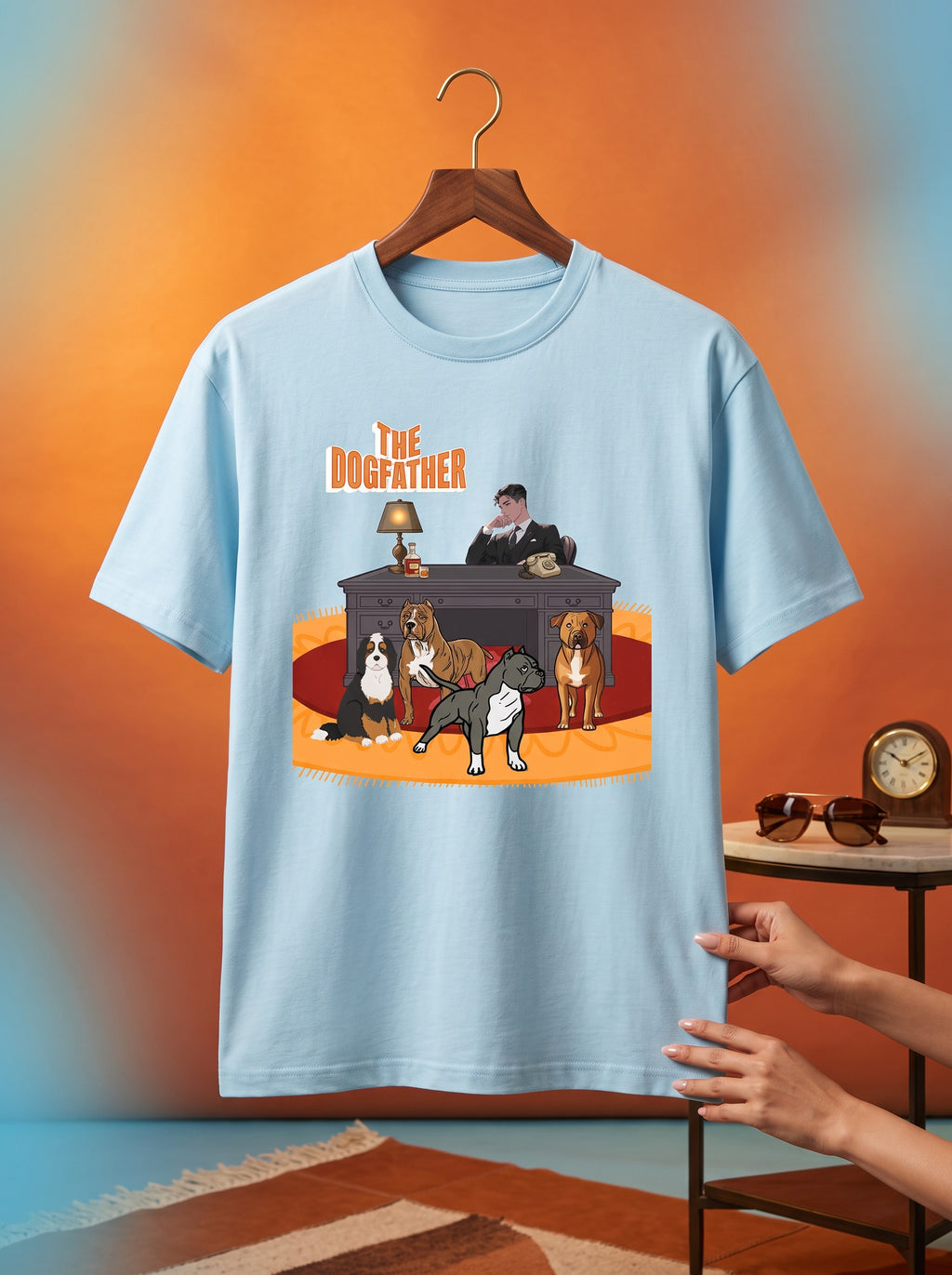 The Dogfather Unisex Graphic T-Shirt