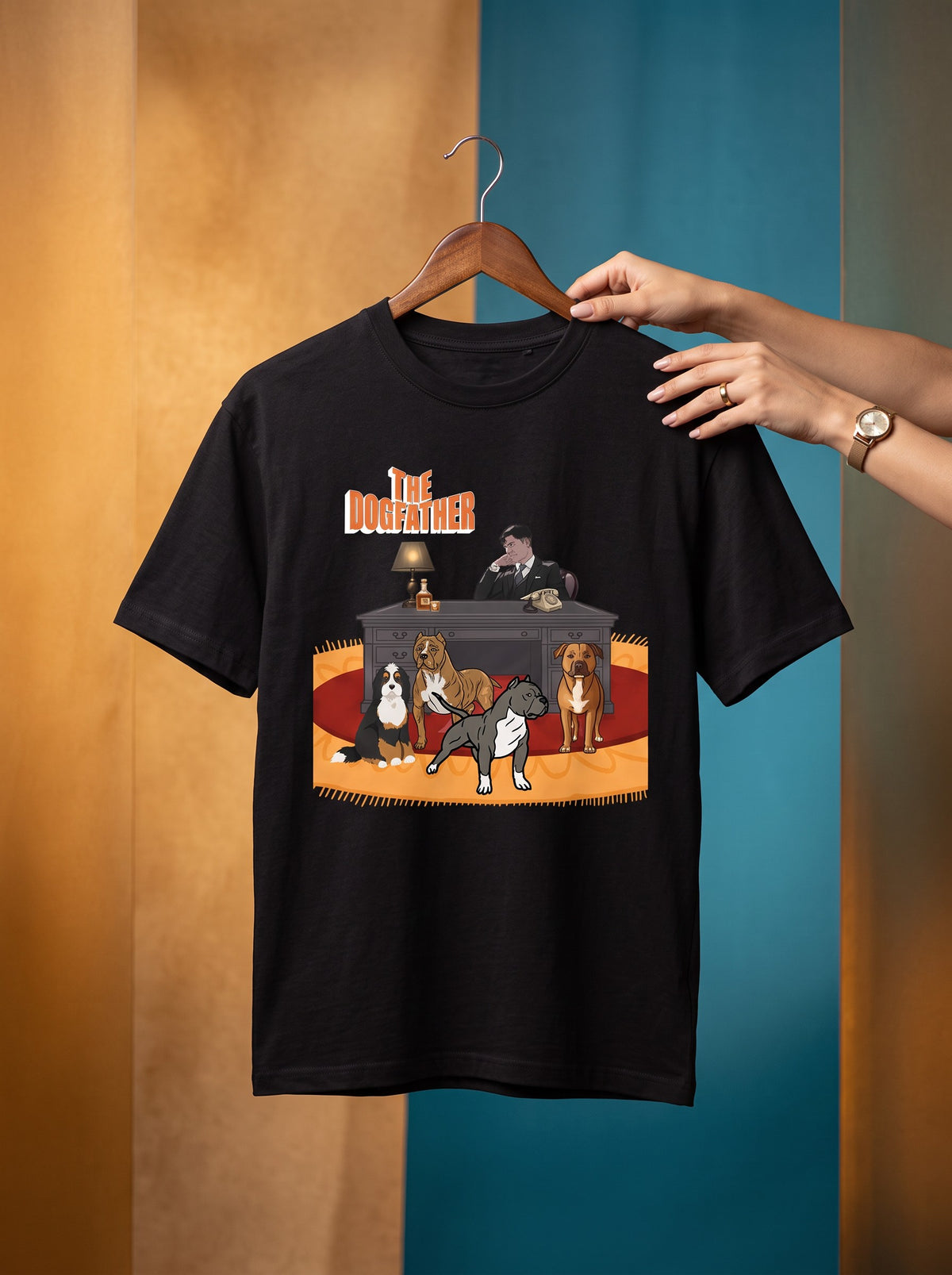 The Dogfather Unisex Graphic T-Shirt