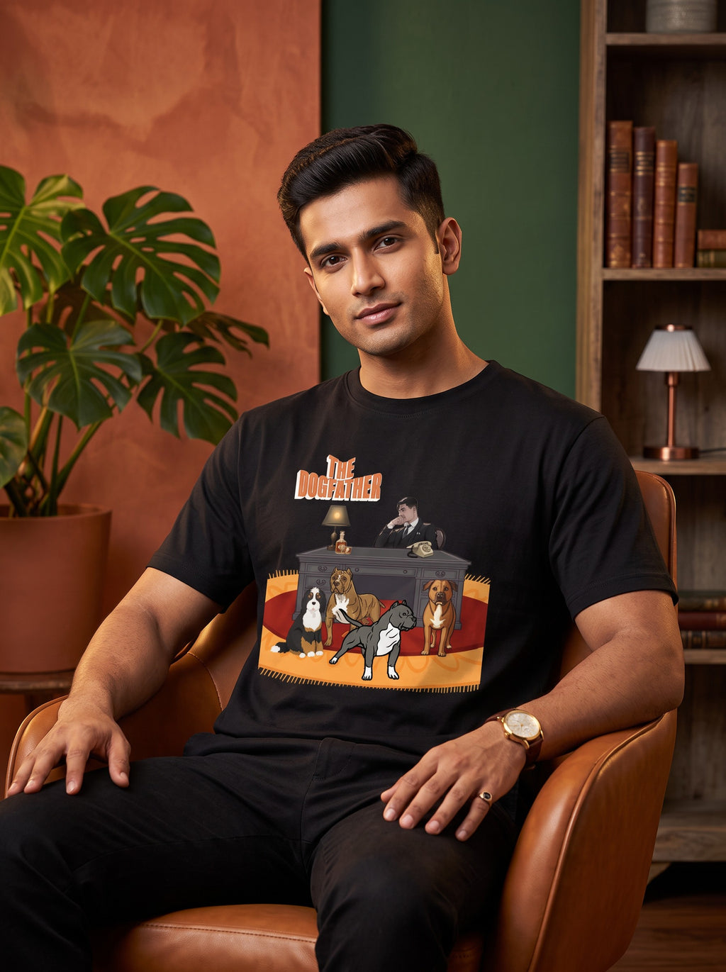 The Dogfather Unisex Graphic T-Shirt