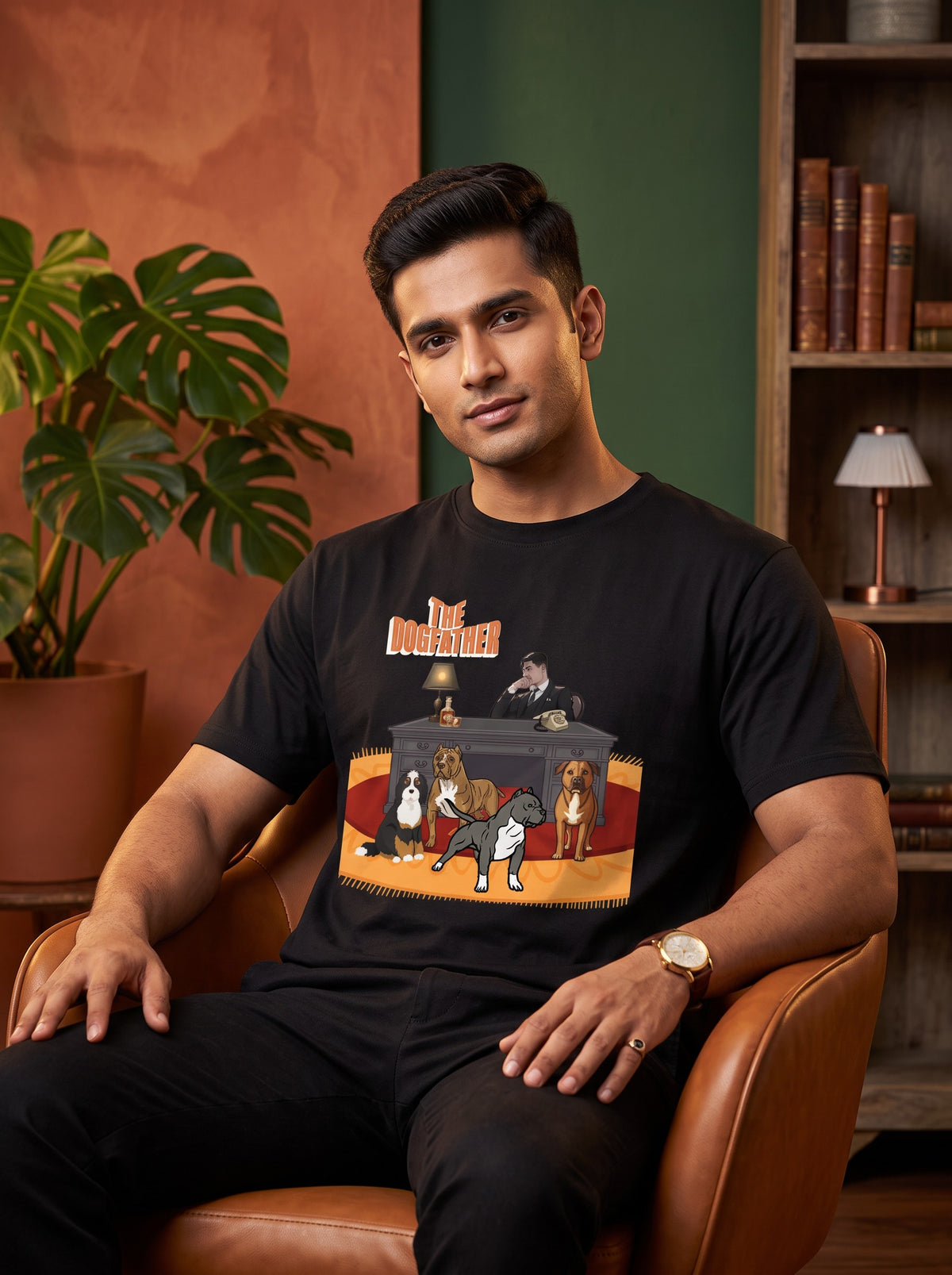 The Dogfather Unisex Graphic T-Shirt